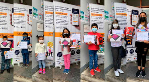 Los escolares demostraron su talento y creatividad elaborando trabajos como dibujos, maquetas, historietas, entre otros. elpopular.pe