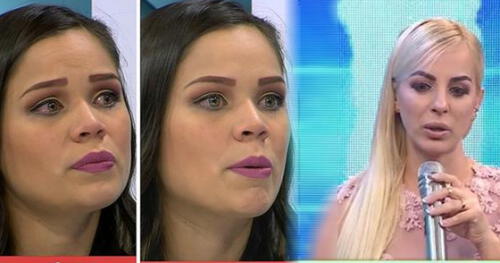 Andrea San Martín llora al escuchar hablar a Dalia Durán con su mamá. elpopular.pe