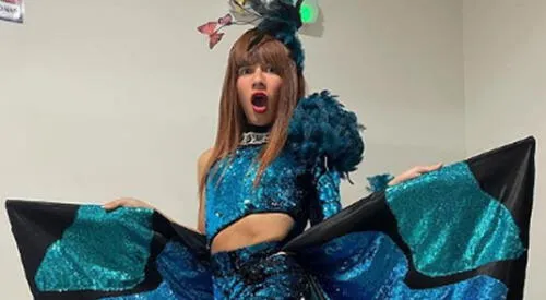 La Uchulú revela fotos con su papá y su hermano elpopular.pe