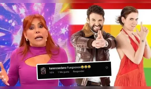 Usuarios se burlan de Magaly por indirecta a Amor y fuego. elpopular.pe