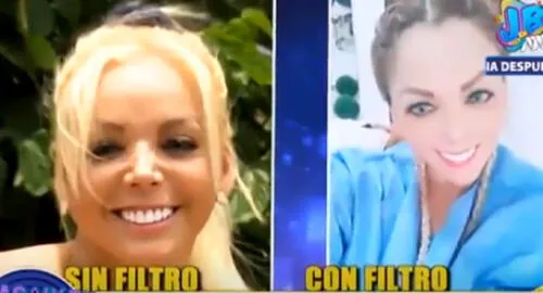 Shirley Cherres abusa de los filtros elpopular.pe