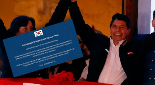 La Embajada de Corea en Perú felicitó a las autoridades electores del país por la realización de los comicios generales. elpopular.pe