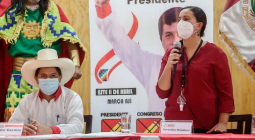 Verónika Mendoza asegura que no será parte del PCM en el nuevo gobierno de Pedro Castillo. elpopular.pe