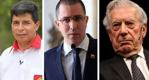 Canciller de Venezuela se pronunció tras proclamación de Pedro Castillo. elpopular.pe