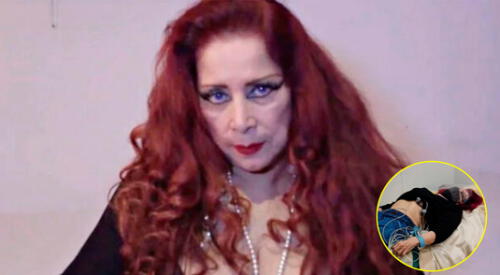Monique Pardo fue atendida de emergencia en la Clínica San Gabriel al amenazar con un infarto. elpopular.pe