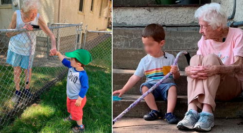 “Mary es realmente la mejor amiga de Benjamin. Ella es su primera mejor amiga”, contó la madre. elpopular.pe