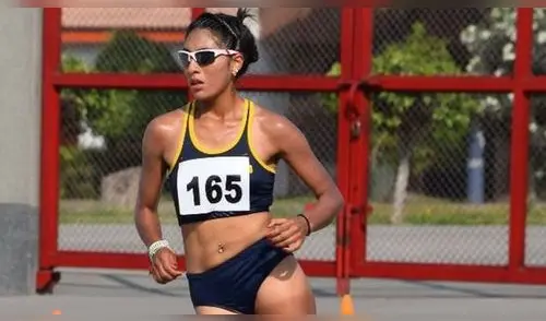 Mary Luz Andia en marcha espera alcanzar una gran actuación en Tokio 2020. elpopular.pe