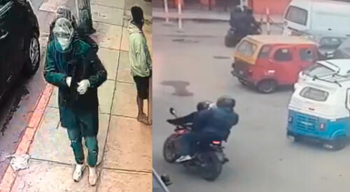 delincuentes se disfrazan de doctores para asaltar Mi Banco elpopular.pe