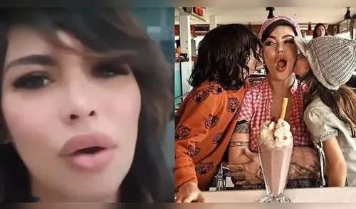 Angie Jibaja molesta porque sus hijos hablan con ‘dejo uruguayo’ elpopular.pe