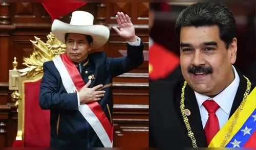 Nicolás Maduro le envió bendiciones a Pedro Castillo y al pueblo peruano. elpopular.pe