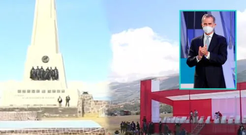 Rey Felipe VI llegó al Perú este 27 de julio para participar en la toma de mando de Pedro Castillo par el periodo 2021-2026. elpopular.pe