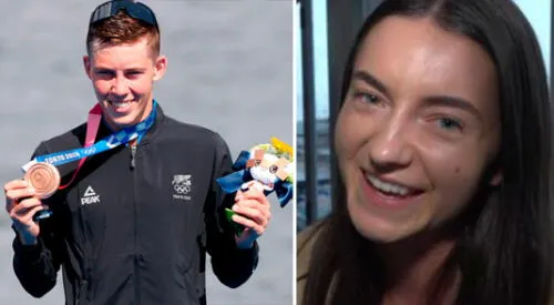 La muchacha le mandó un mensaje a su ex novio por ganar una medalla olímpica. elpopular.pe