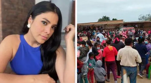 Maricarmen envía mensaje a damnificados tras sismo en Piura. elpopular.pe