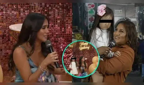La hija y la madre de Melissa Paredes llegaron al set de América Hoy, y la conductora rompió en llanto al abrazarlas. elpopular.pe