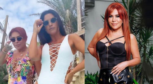 Magaly Medina comparte foto inédita con María Pía Copello. elpopular.pe