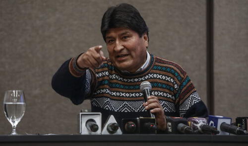 Evo Morales indicó que en Sudamérica los pueblos necesitan cambios. Foto: Aldair Mejia/La República elpopular.pe