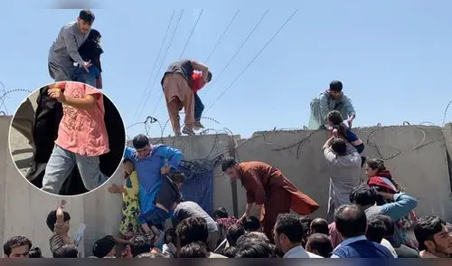 Conmovedor video de niña afgana ha dado la vuelta al mundo. elpopular.pe