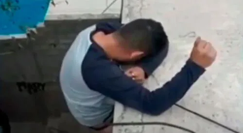 ladrón perdió su celular con su “tesis” tras intentar saltar una casa elpopular.pe