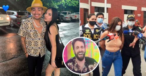 El conductor de Amor y Fuego, Rodrigo González, 'disparó' contra el salsero. elpopular.pe