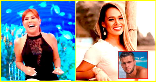 Magaly Medina se burla del nuevo saliente de Jossmery Toledo. elpopular.pe