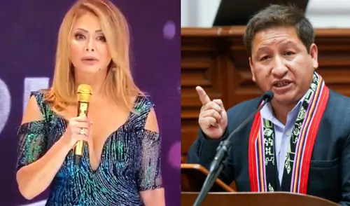 Gisela Valcárcel generó polémica por comentario a Guido Bellido en Reinas del show. Foto: captura de América TV/ Andina elpopular.pe