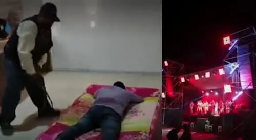 Promotor de evento recibe castigo de las rondas campesinas por hacer fiesta clandestina. elpopular.pe