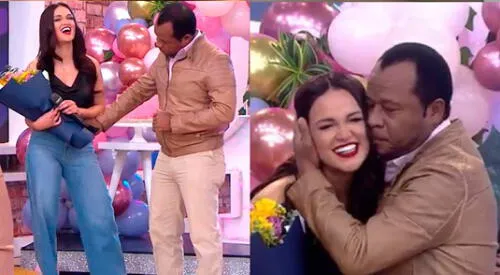 El padre de Angie Arizaga desea que su hija y Jota Benz puedan tener un hijo. elpopular.pe