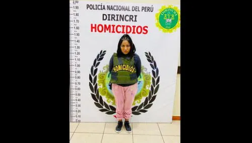 Mujer fue llevada a la sede de la Dirincri para las investigaciones. elpopular.pe
