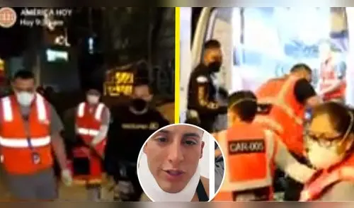 Estas son las primeras imágenes de Elías Montalvo tras accidente. elpopular.pe