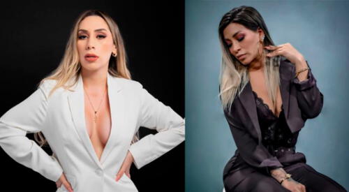 Angie Chávez le brinda su apoyo a su mejor amiga, Paula Arias. elpopular.pe