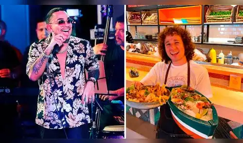 Josimar se mostró emocionado al escuchar su tema en local de Luisito Comunica. elpopular.pe