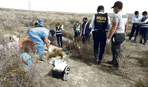 Policías encontraron evidencias donde asesinos arrojaron el cadáver. elpopular.pe