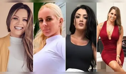 Famosas peruanas que denunciaron a sus exparejas. elpopular.pe
