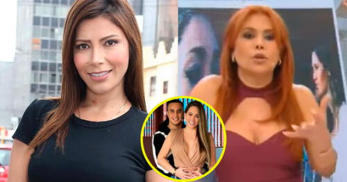 Magaly Medina explotó contra la colombiana, quien criticó la relación de Melissa Klug y Jesús Barco. elpopular.pe