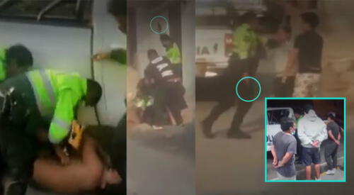 Intervención policial donde participaron 10 agentes se salió de control en Independencia. elpopular.pe