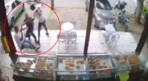 Los delincuentes no imaginaron que su víctima tendría un arma. elpopular.pe