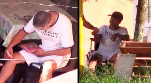 “Es un descarado, un sinvergüenza”, dijo muy indignado el vecino mientras terminaba de grabarlo. elpopular.pe