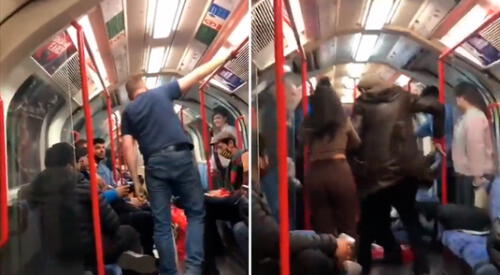 El video fue registrado por uno de los pasajeros. elpopular.pe