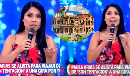 Tula Rodríguez se pone triste al revelar que no conoce Europa. elpopular.pe