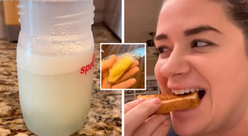 Los usuarios de TikTok alentaron a la madre a realizar otros productos con su leche materna. elpopular.pe