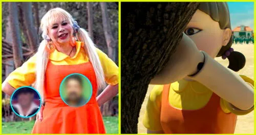 Susy Díaz revela a quien elimina si fuera la muñeca de El juego del Calamar. elpopular.pe