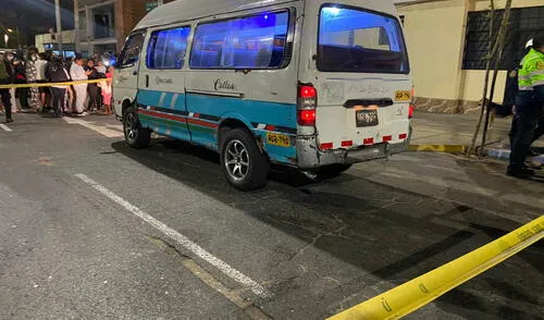 joven es asesinado mientras viajaba en una combi elpopular.pe