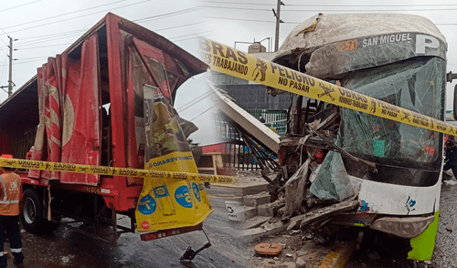 Entre los heridos se encuentran 4 menores de edad elpopular.pe