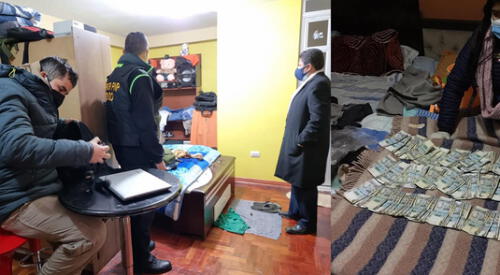 Operativo se realizó la madrugada de hoy, con la participación de fiscales de Puno, Arequipa y Tacna. elpopular.pe