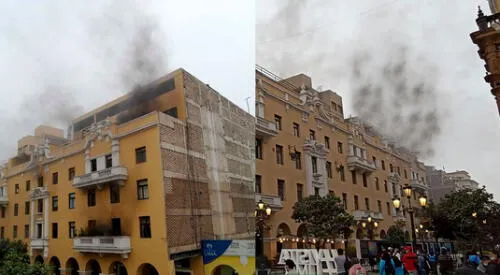 Incendio en el Club de la Unión elpopular.pe