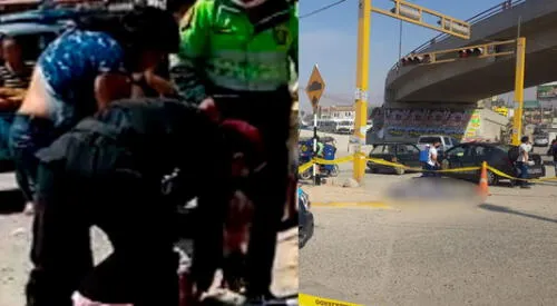 sicarios acribillan a extranjero en Huachipa elpopular.pe