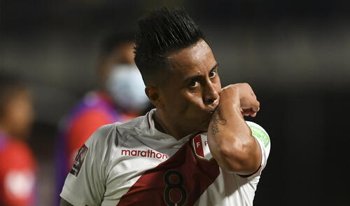 Christian Cueva convirtió el segundo gol de Perú frente a Venezuela en Caracas. elpopular.pe