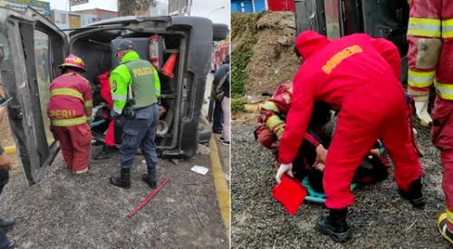 Accidente dejó bastante tristeza en los familiares de las víctimas. elpopular.pe