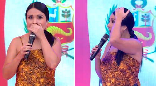 Tula Rodríguez cometió terrible error en vivo. elpopular.pe