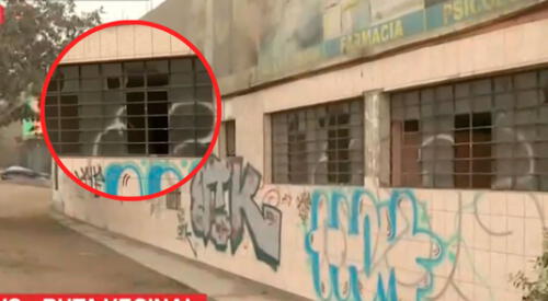 Vecinos aseguran que el espacio que donaron para la construcción de dicho mini hospital 'más parece un fumadero' que centro de salud elpopular.pe